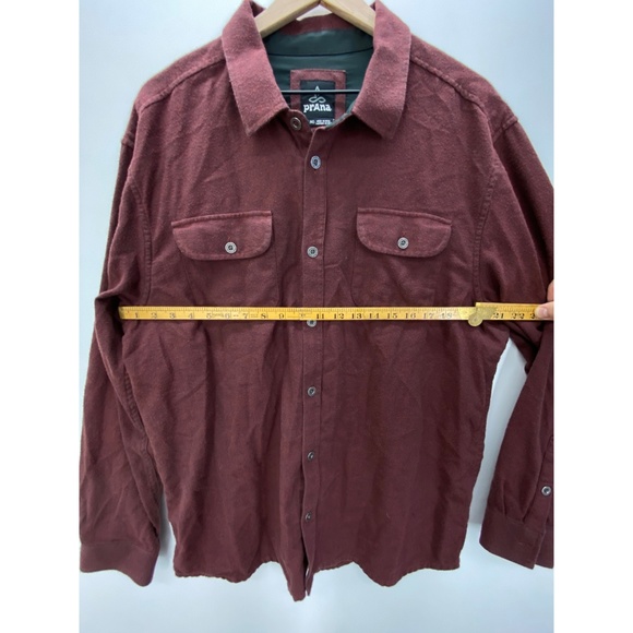 Prana Long Sleeve Men's Casual Button Down Shirt - Picture 5 of 8